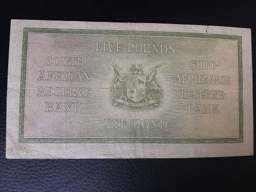 1944 5 Pounds Johannes Postmus #203317