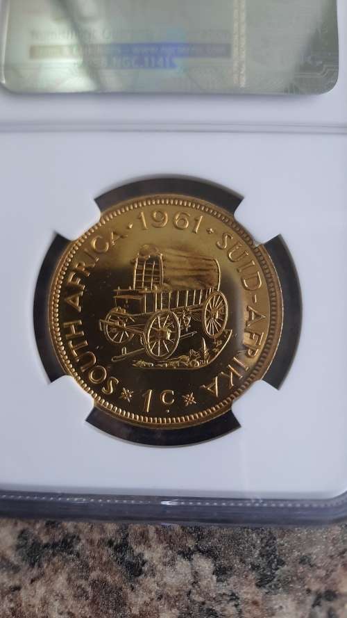 1961 One Cent PF 66 - NGC