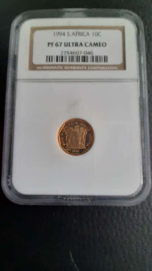 1994 10 Cent PF 67 UC - NGC