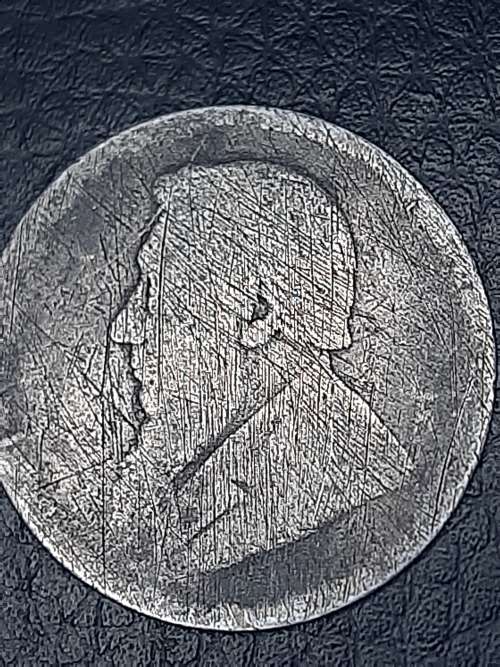 1896 Silver ZAR 2 Shillings