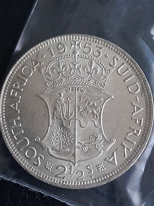 1953 Silver Half Crown