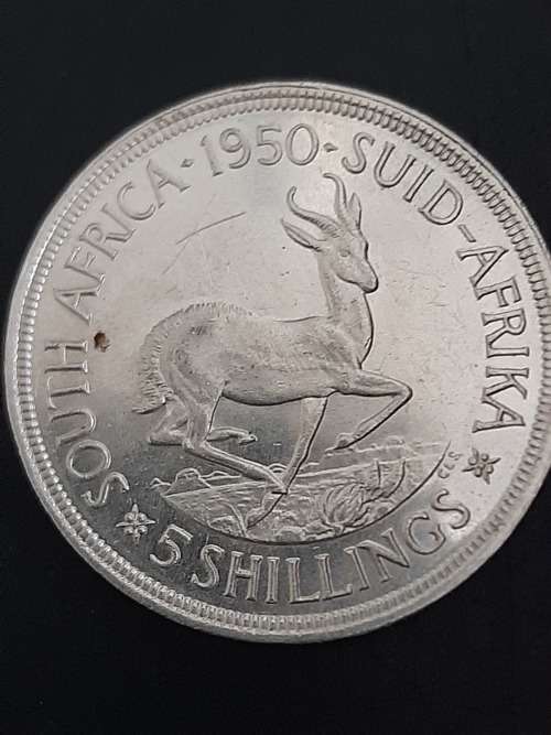 1950 Silver Kroon (Some scratches)