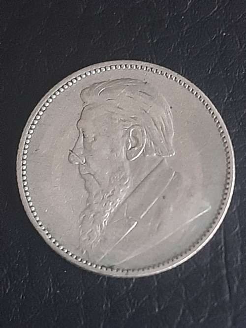 1895 Silver 1 Shilling ZAR