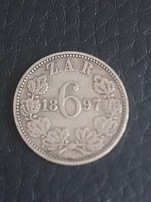1897 Silver ZAR 6 Pence (5)