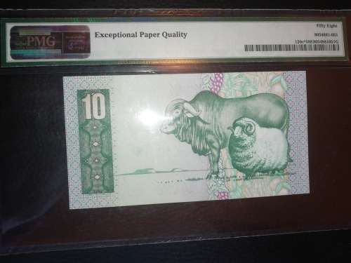 1985 R10 Gerhard de Kock Replacement Y19/910193 PMG 58