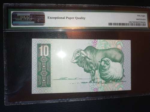 1985 R10 Gerhard de Kock Replacement Y16/439198 PMG 58