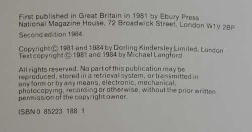 'The Darkroom Handbook' by Michael Langford ISBN0852231881