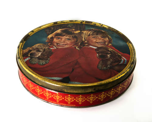 Vintage Decorative Cake Tin