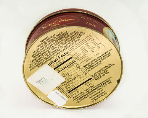 Vintage Santa Edwiges Butter Cookies Tin