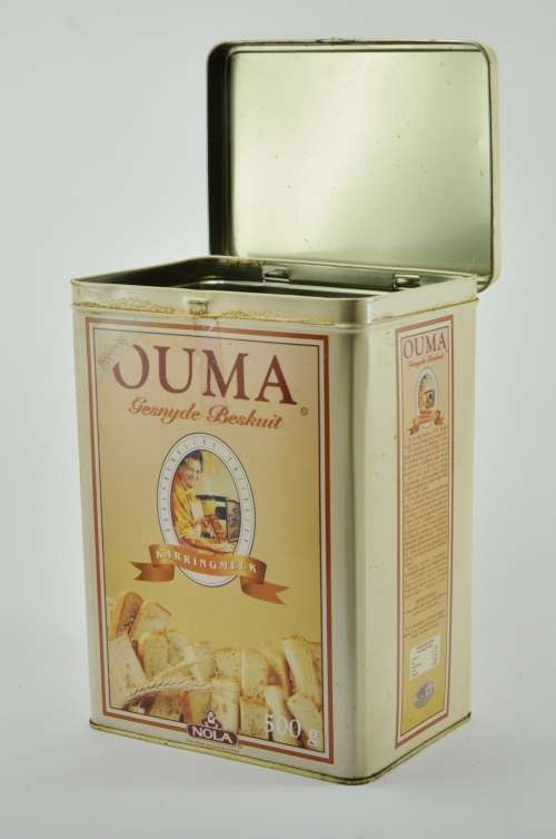 Collectible Ouma Rusks Tin