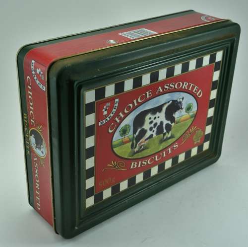 Collectible Bakers Choice Assorted Biscuit tin