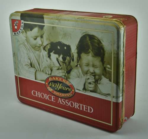 Collectible Bakers Choice Assorted Biscuit Tin