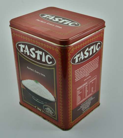 Collectible Tastic Rice Large Tin