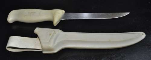 Vintage ZEST 20cm Fillet Fishing Knife - High Grade Stainless Steel Made in Japan