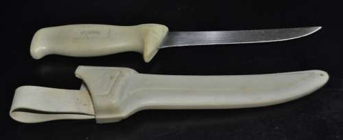 Vintage ZEST 20cm Fillet Fishing Knife - High Grade Stainless Steel Made in Japan