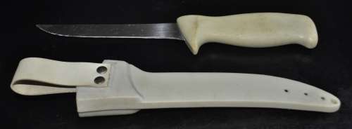 Vintage ZEST 20cm Fillet Fishing Knife - High Grade Stainless Steel Made in Japan