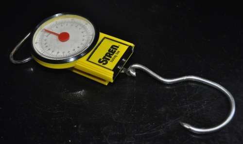 Vintage Stren Fishing Line 50lb Hanging Hook Fish Weight Scale