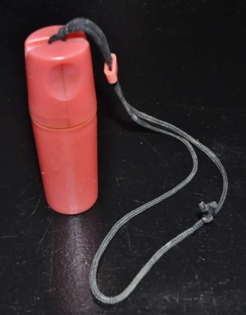 Vintage Waterproof Storage Container to wear around your neck