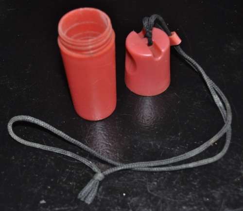 Vintage Waterproof Storage Container to wear around your neck