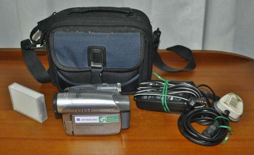 Sony Handycam DCR-HC28E Digital Video Camera Recorder with carrying case