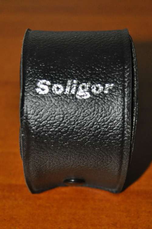 Super-8 Canon cine camera Auto Zoom 814 cased, cap, manual, and 3 extra Soligor lenses