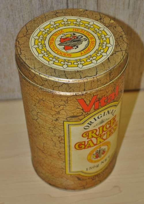 Vintage Vital Original Rice Cakes Tin