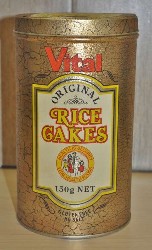 Vintage Vital Original Rice Cakes Tin