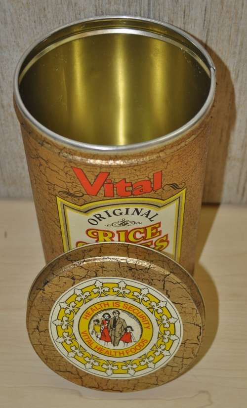 Vintage Vital Original Rice Cakes Tin