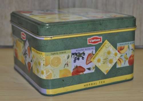Collectible Lipton Herbal Tea Tin