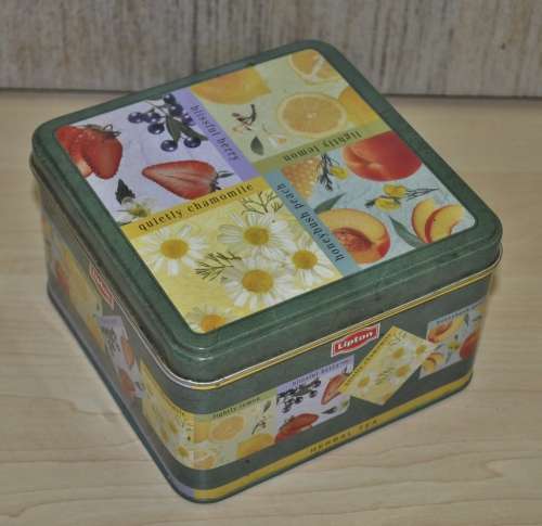 Collectible Lipton Herbal Tea Tin