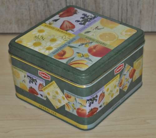 Collectible Lipton Herbal Tea Tin