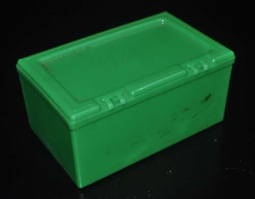 Mixed lot lead sinkers (10 in total) with Spinsport storage container