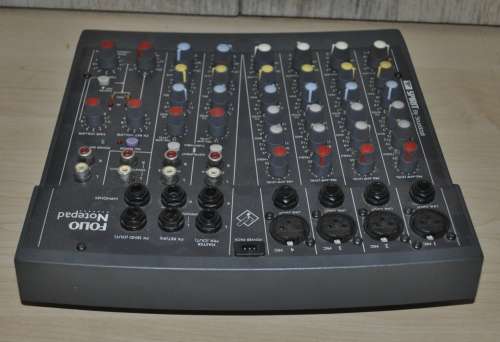 Spirit by Soundcraft Folio Notepad Professional Audio Mixer