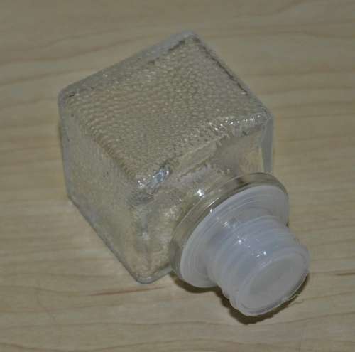 Rare, Vintage Opiana Cosmetic Pressed Glass Perfume Bottle with Stopper c1950