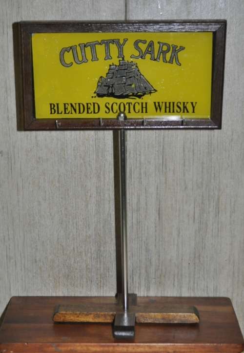 Vintage Cutty Sark, Blended Scotch Whiskey Advertising and Bar Display Stand