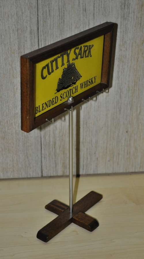 Vintage Cutty Sark, Blended Scotch Whiskey Advertising and Bar Display Stand