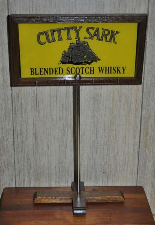 Vintage Cutty Sark, Blended Scotch Whiskey Advertising and Bar Display Stand