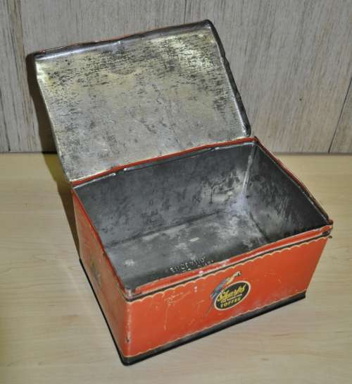 Vary Rare Vintage Large 4lbs Sharps Super-Kreem Assorted Toffee Tin C1940