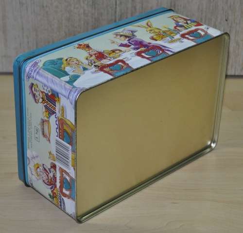 Vintage, Collectible Bakers Choice Assorted Biscuit Tin - Alice in Wonderland Theme