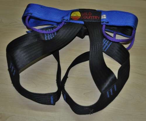 Vintage Wild Country Rock Climbing/Mountaineering Harness Size: Small