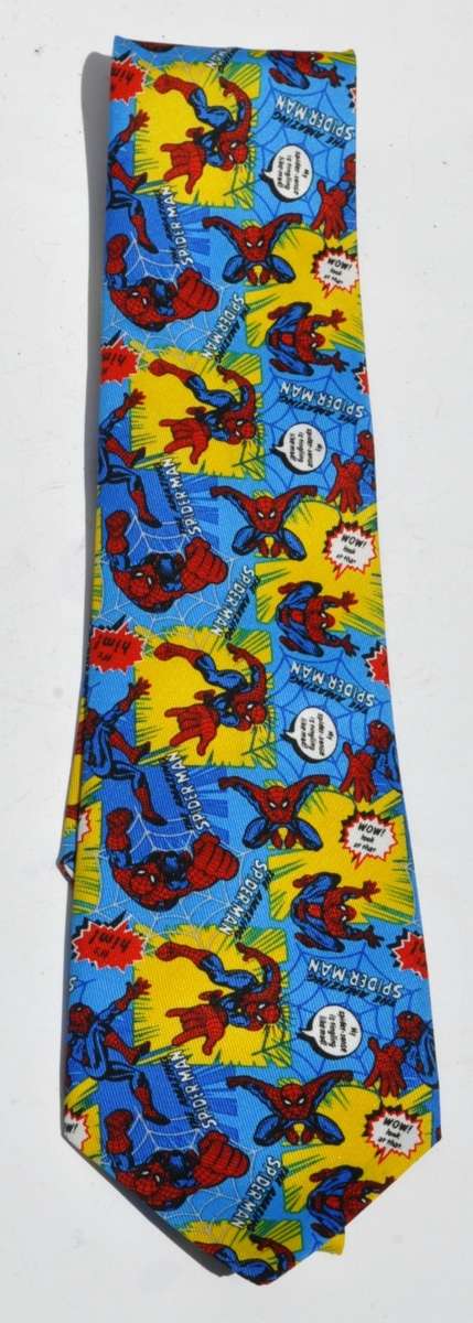Collectible 2001 Marvel The Amazing Spider-man Neck Tie