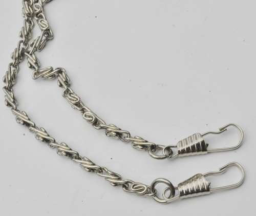 Vintage Silver Tone Extra Long Pocket Watch/Fob Chain