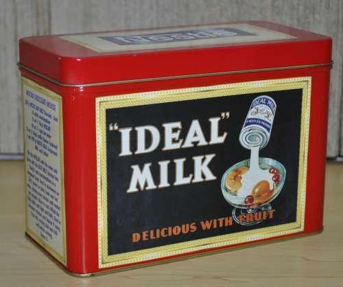 Vintage, Collectible Nestle Ideal Milk Tin