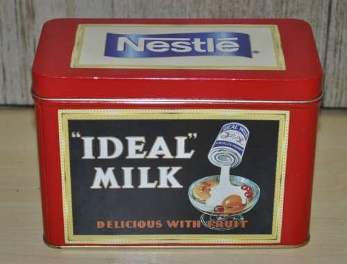 Vintage, Collectible Nestle Ideal Milk Tin