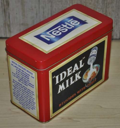 Vintage, Collectible Nestle Ideal Milk Tin