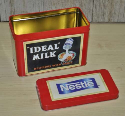 Vintage, Collectible Nestle Ideal Milk Tin