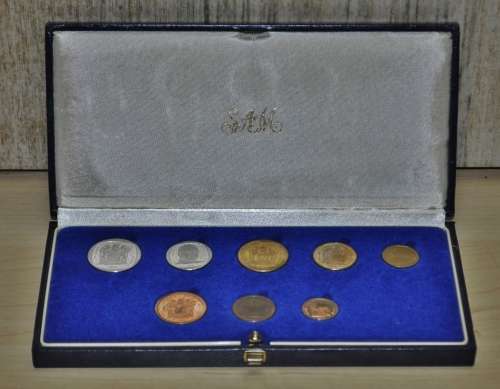 Collectible 1990 South African Short Proof Set in original South African Mint Box