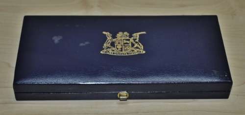 Collectible 1990 South African Short Proof Set in original South African Mint Box