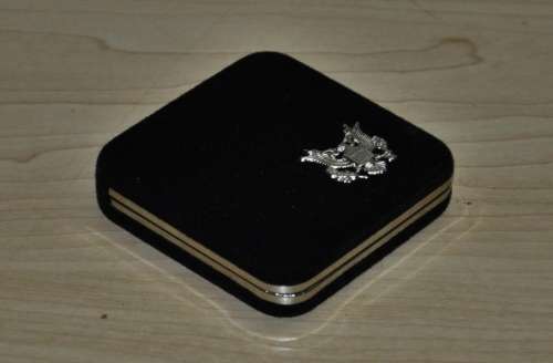 1996 American Silver Eagle 1oz 999 pure silver bullion coin in original box and packaging