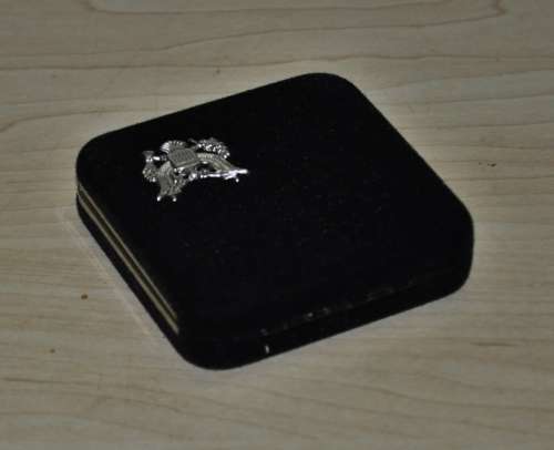 1996 American Silver Eagle 1oz 999 pure silver bullion coin in original box and packaging